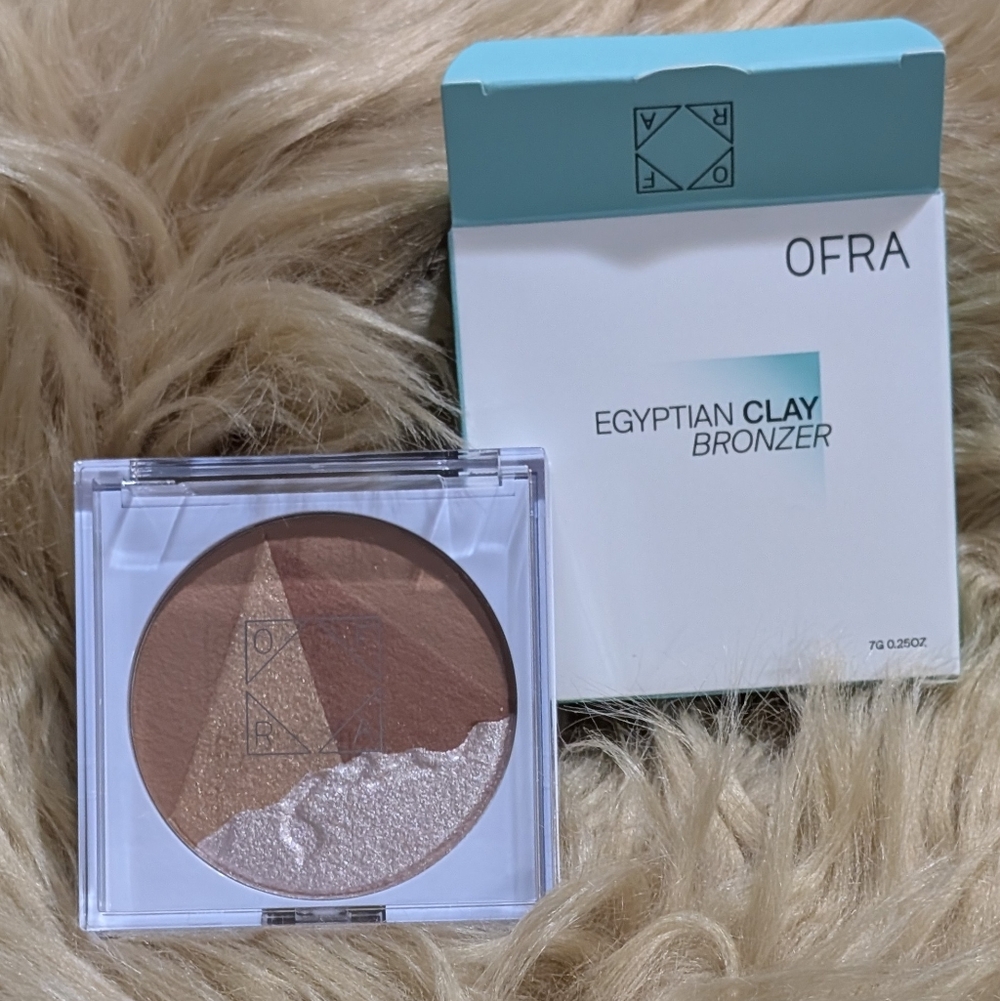 New In Box OFRA 3D Pyramid Egyptian Clay Bronzer Full Size